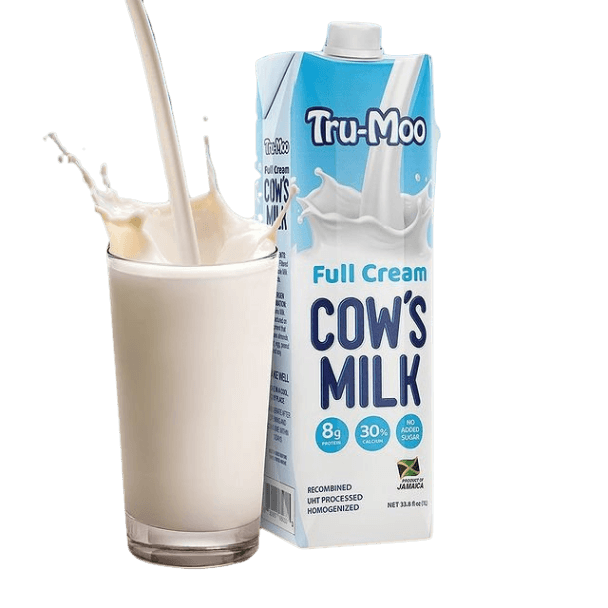 TRU-MOO COWS MILK FULL CREAM 1L