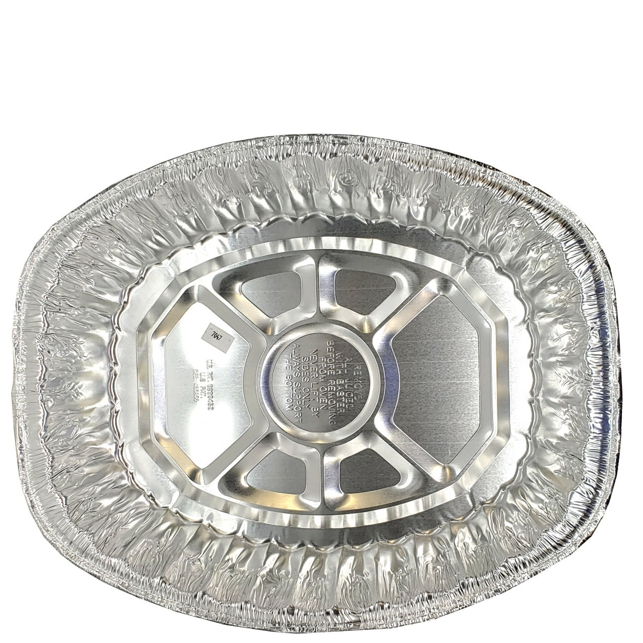 PAN ALUMINUM OVAL ROASTER 1ct