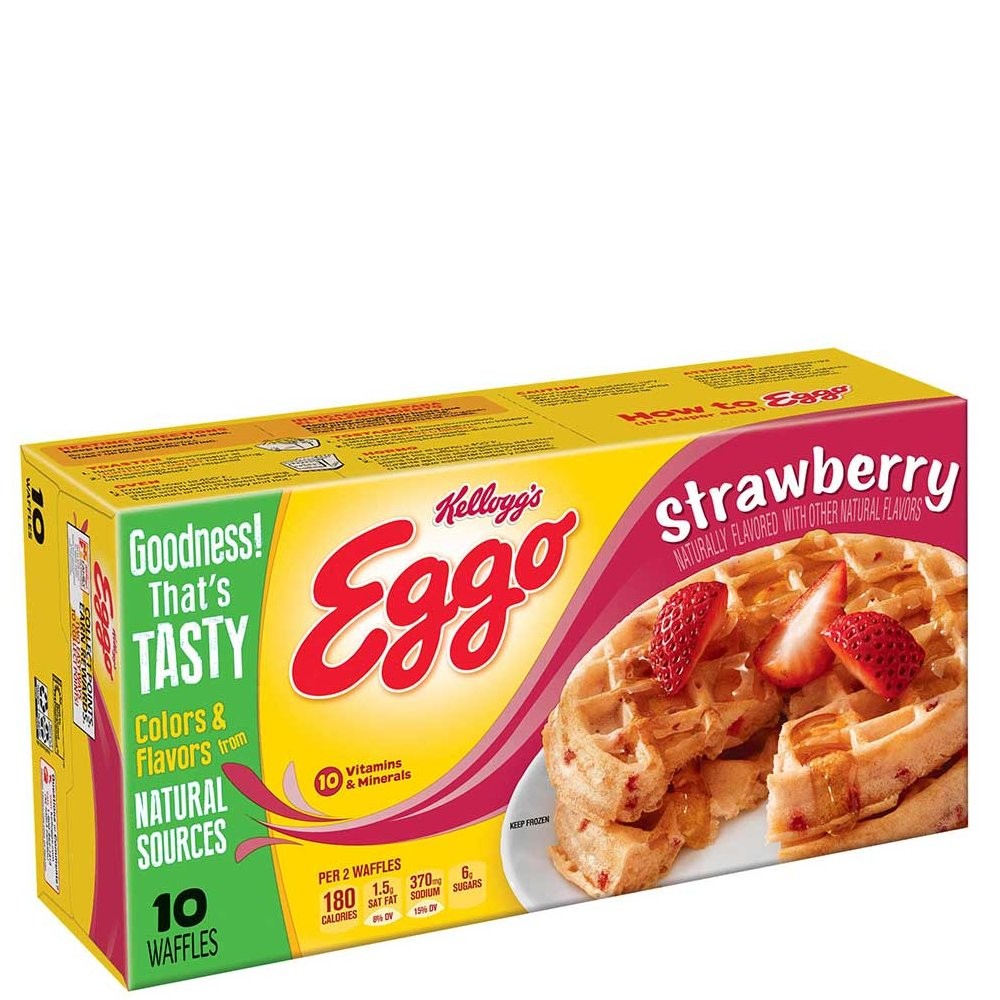 EGGO WAFFLES STRAWBERRY 349g