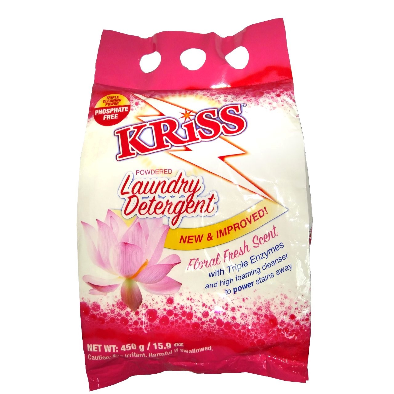 KRISS LAUNDRY DET FLORAL 450g