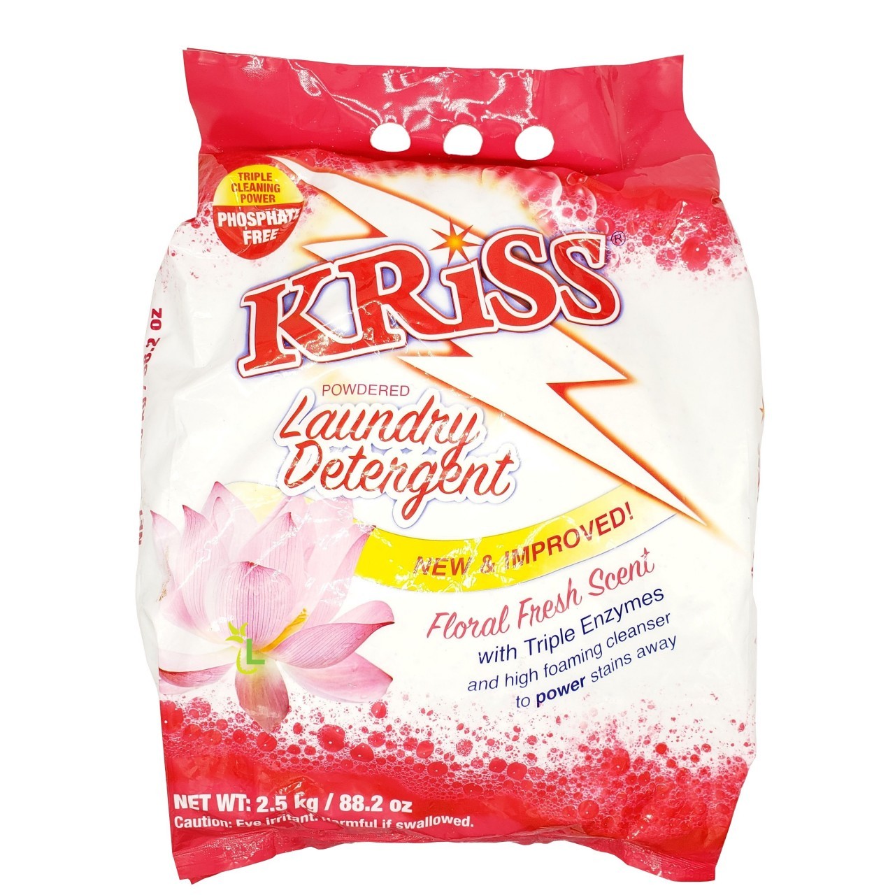 KRISS LAUNDRY DET FLORAL 2.5kg