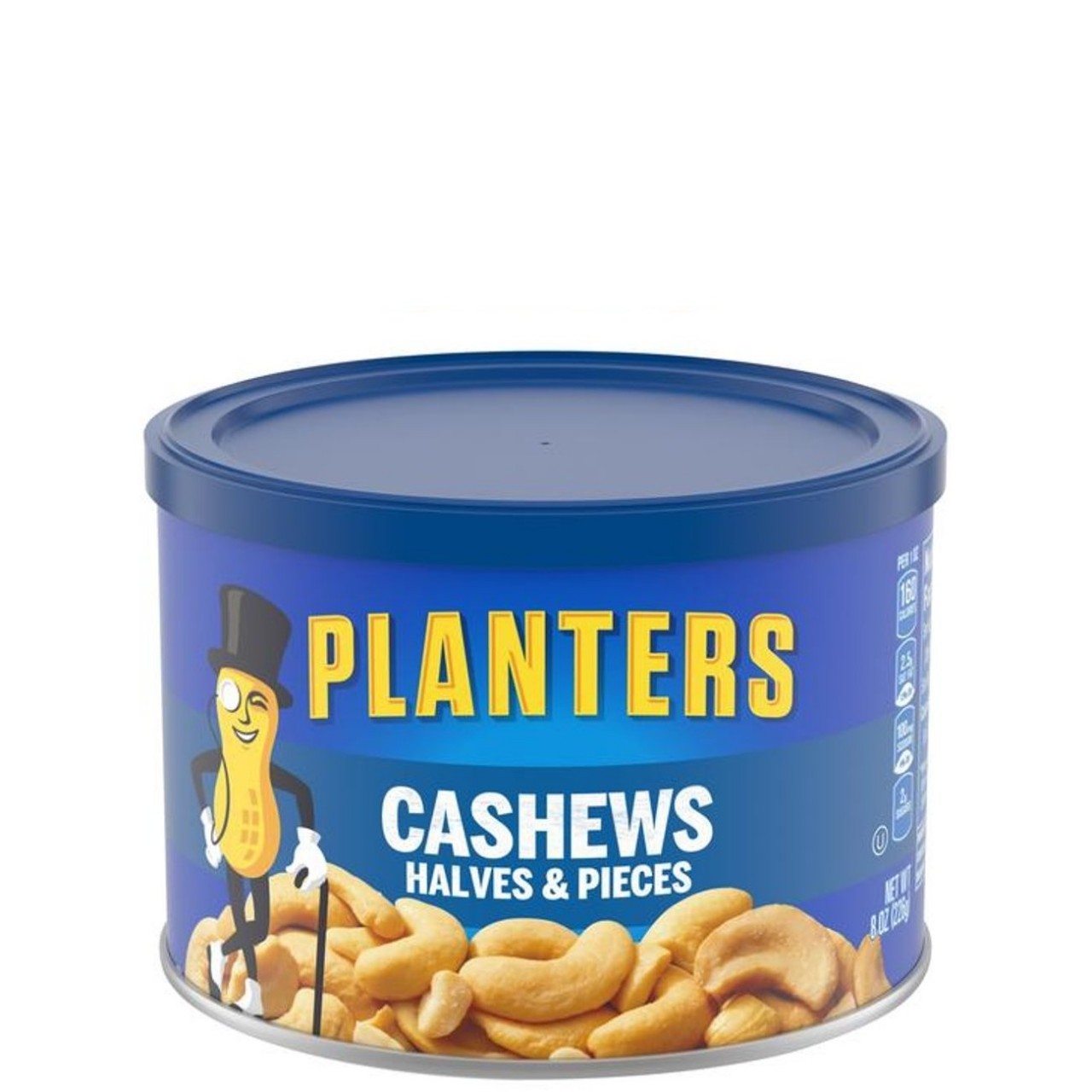 PLANTERS CASHEWS HALVES PIECES 8oz