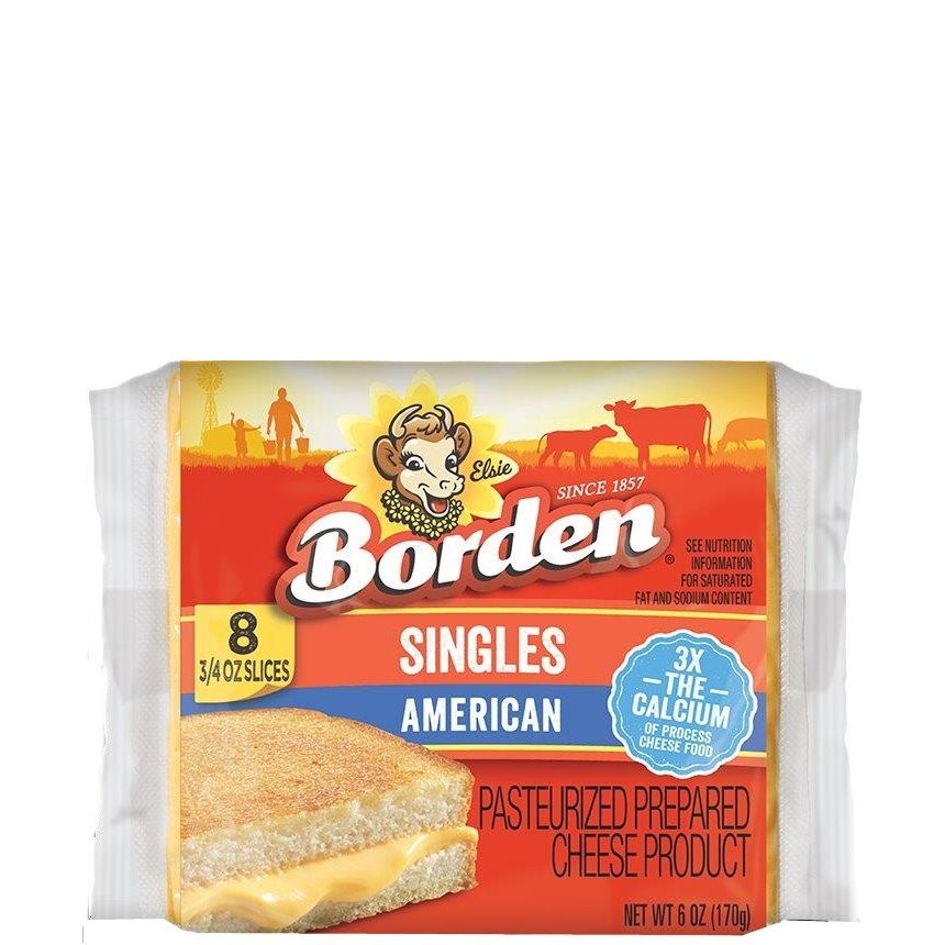 BORDEN AMERICAN SLICES 6oz