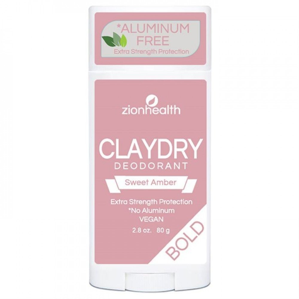 ZION CLAYDRY DEODERANT SWEET AMBER 80g