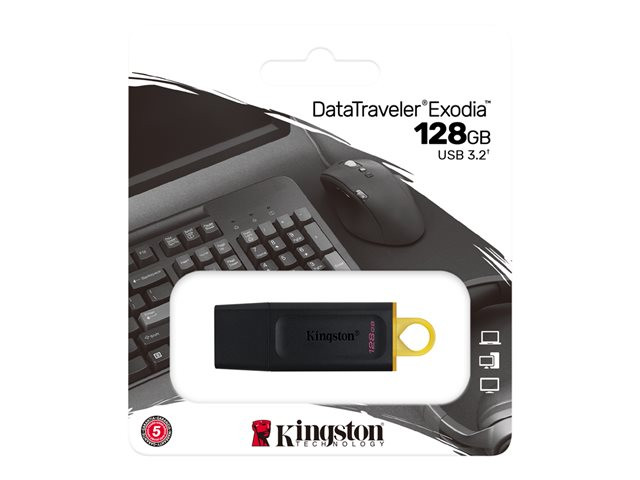 Kingston DataTraveler Exodia - USB flash drive - 128 GB