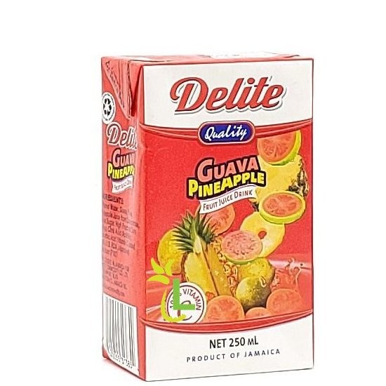 DELITE GUAVA PINEAPPLE 250ml