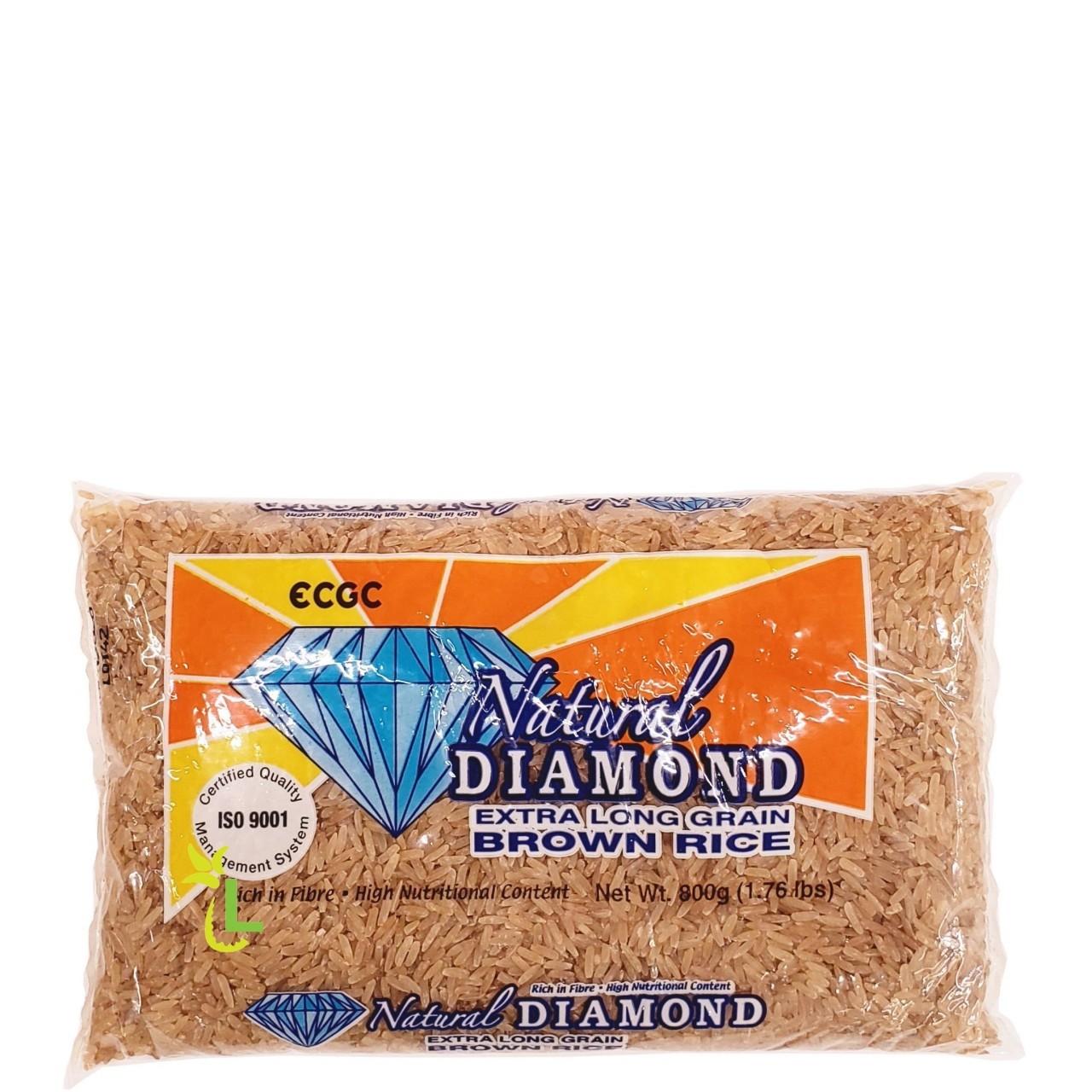 DIAMOND RICE BROWN 800g
