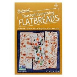 ROLAND EVERYTHIN CRISP FLATBREADS 142g
