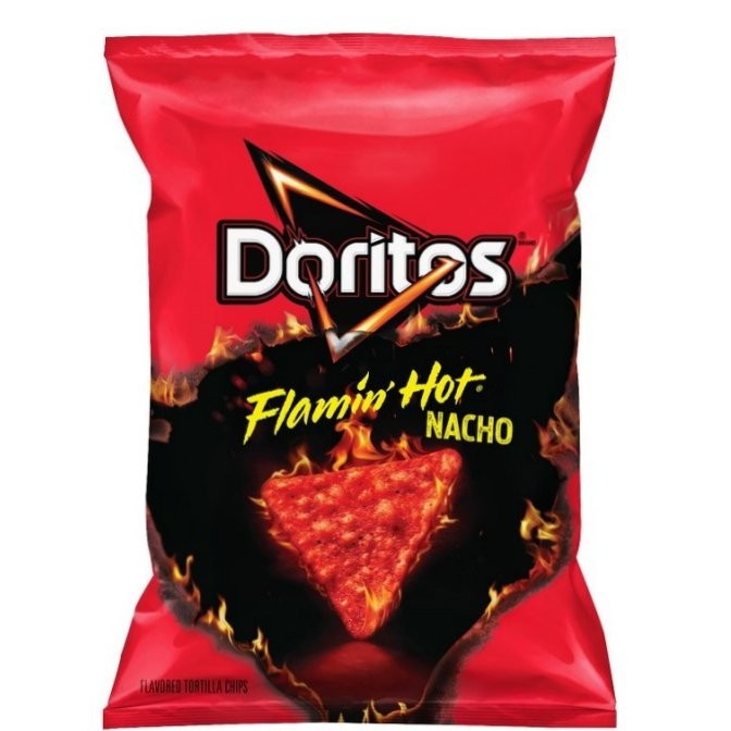 DORITOS NACHO FLAMIN HOT 11oz