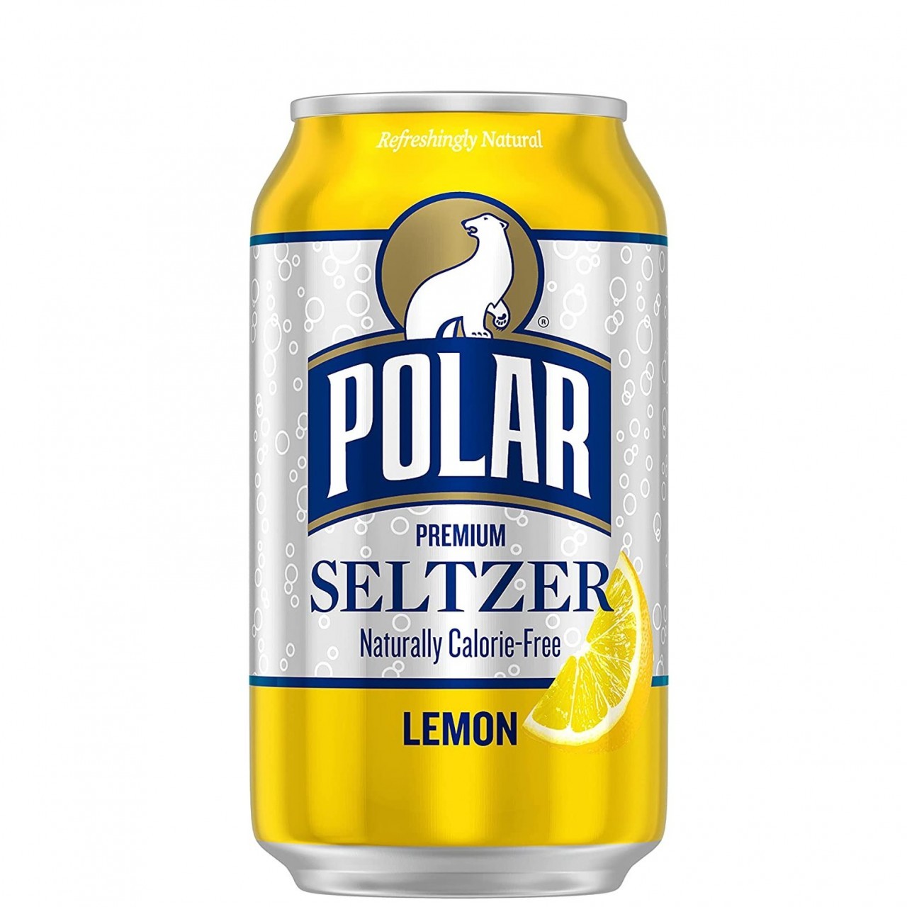 POLAR SELTZER LEMON 12oz
