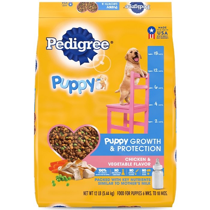 PEDIGREE PUPPY CHICKEN VEG 12lb