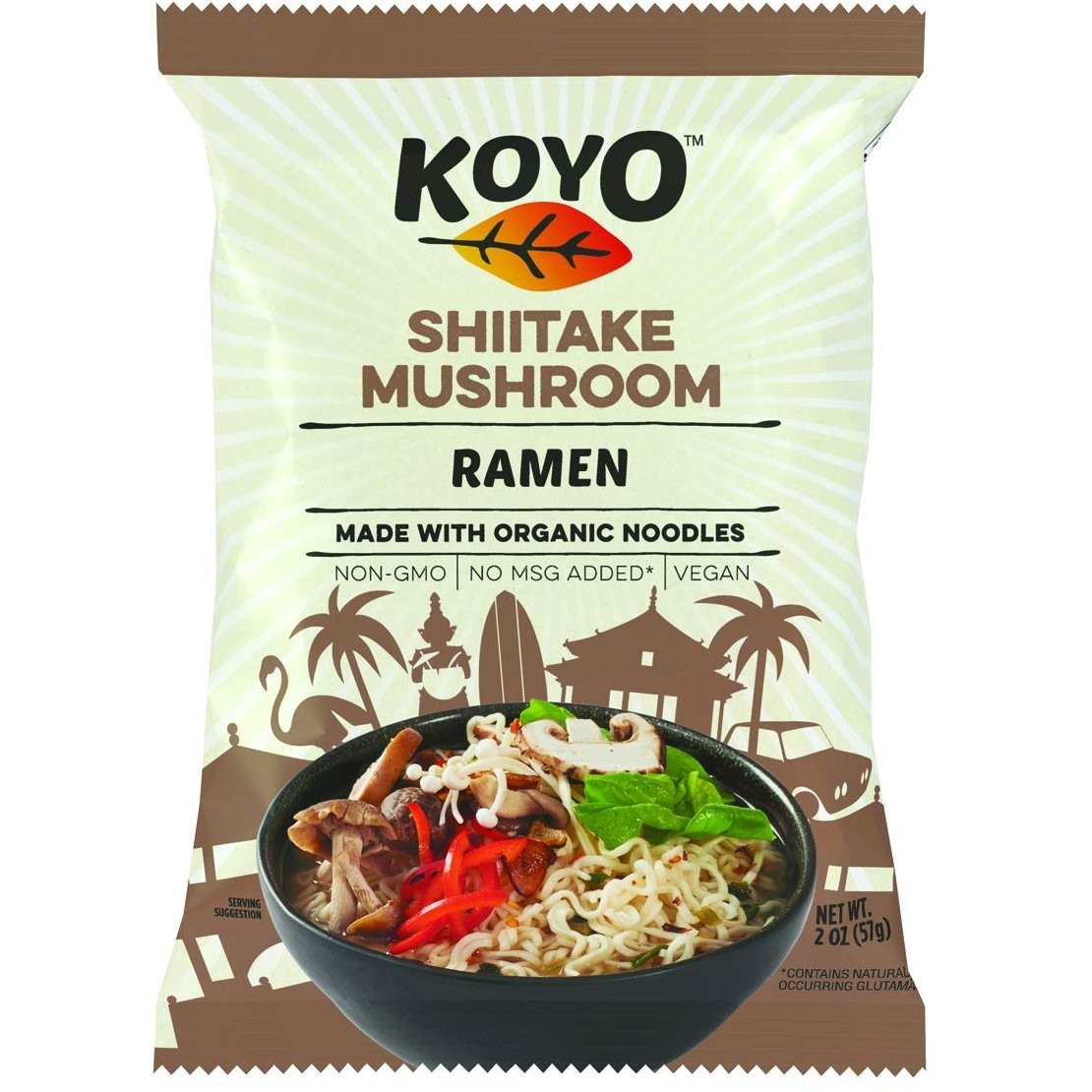 KOYO RAMEN SHIITAKE MUSHROOM 2oz