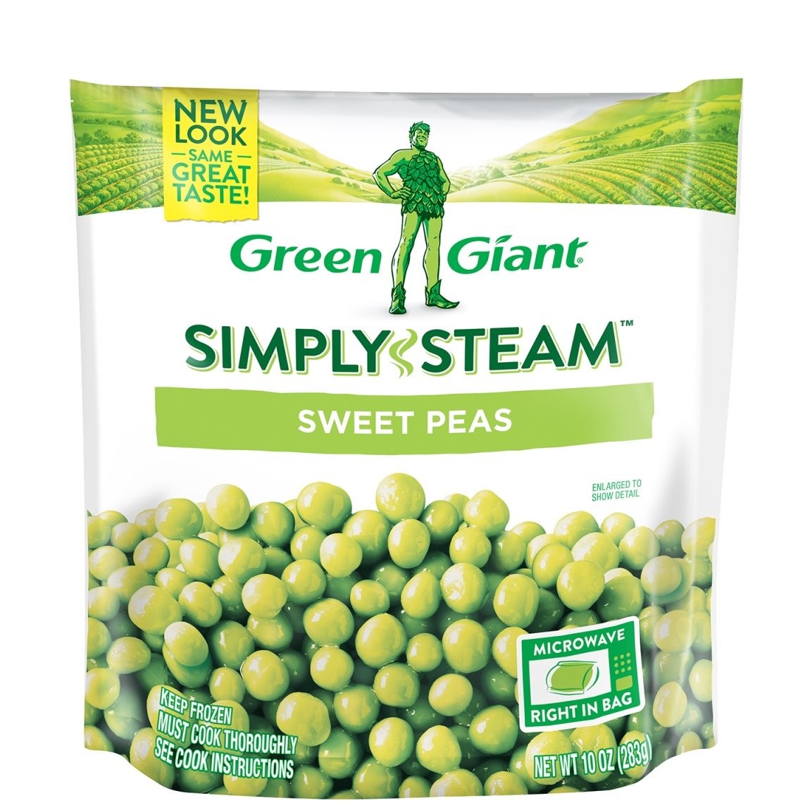 GREEN GIANT SWEET PEAS 10oz