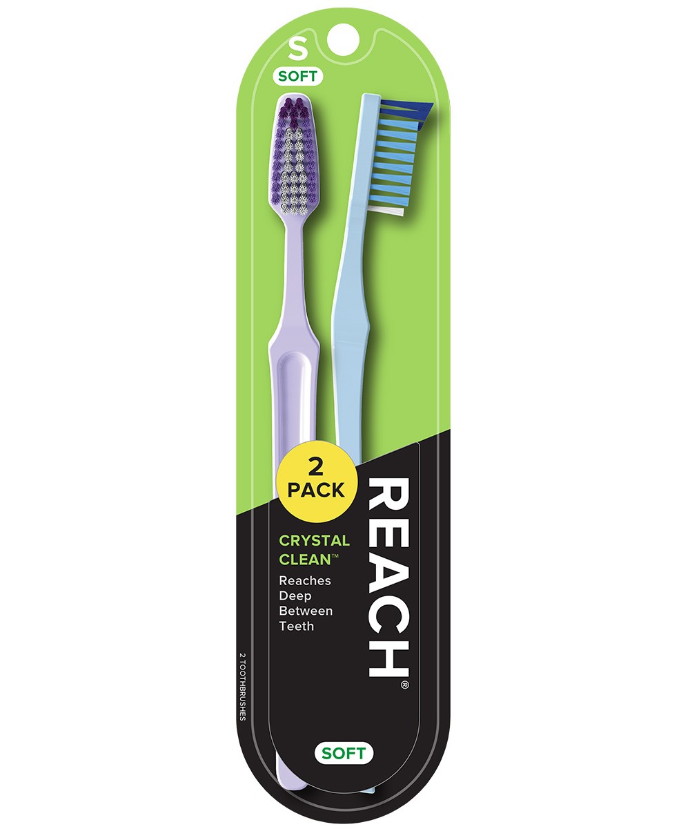 REACH CRYSTAL CLEAN SOFT 2pk