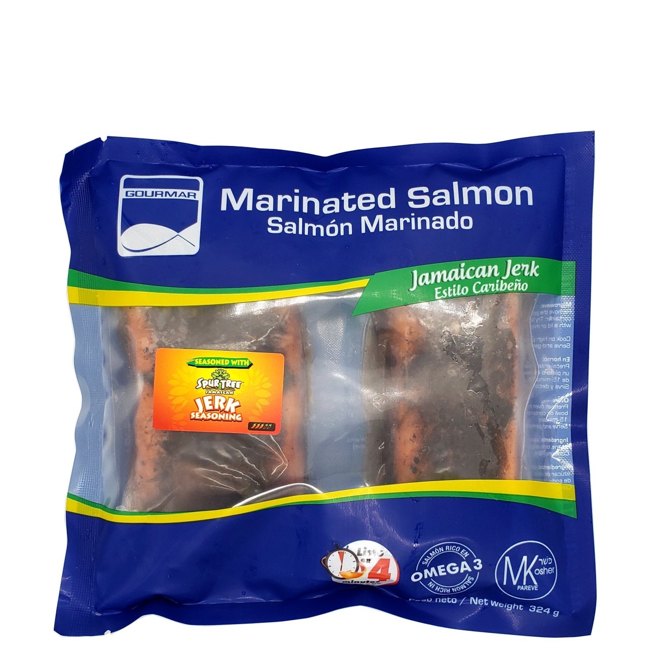 GOURMAR SALMON MARINATED JA JERK 11oz