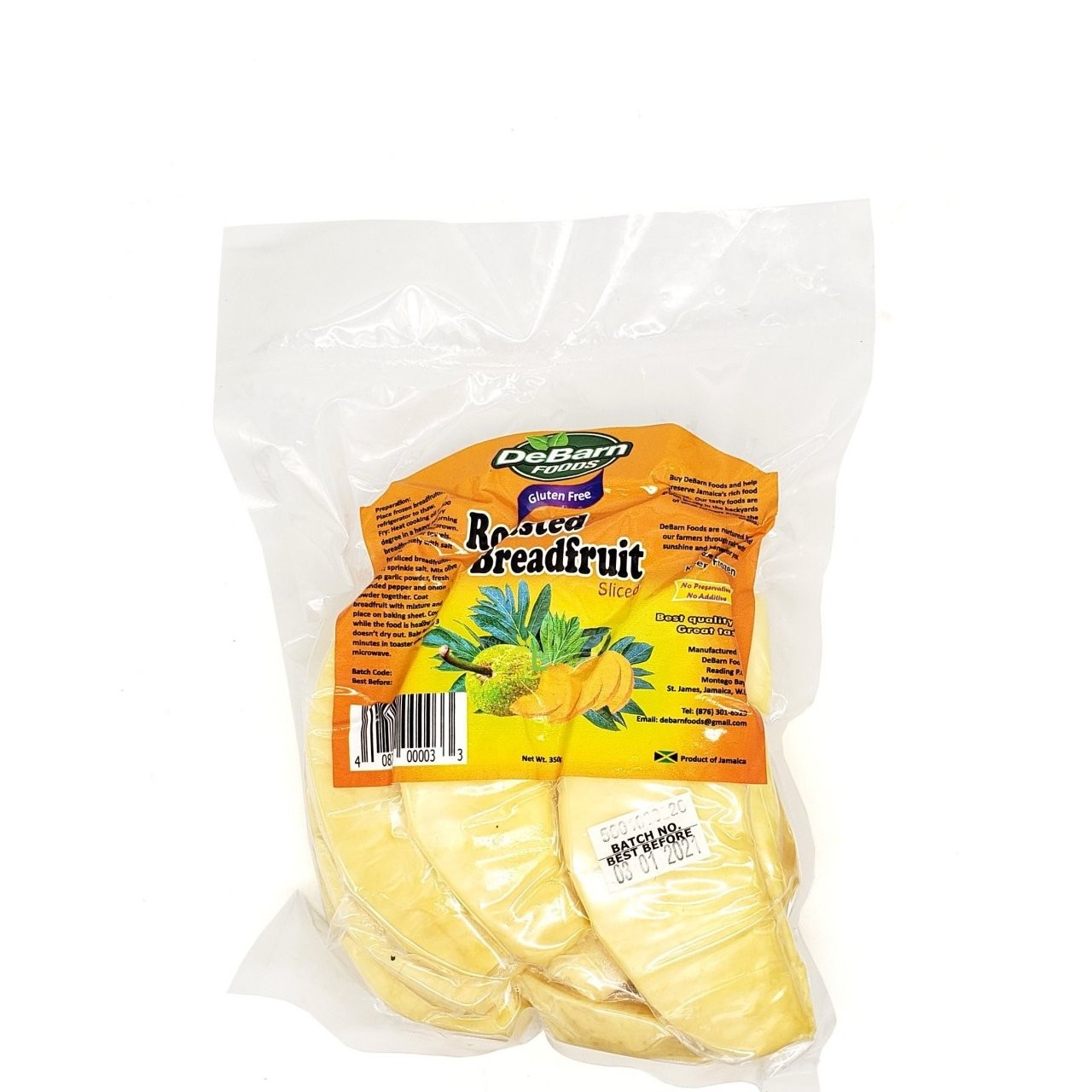 DEBARN FOODS RST BREADFRUIT 350g