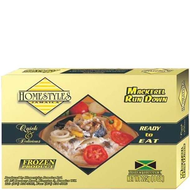HOMESTYLES SALT MACKEREL RUN DOWN 8oz
