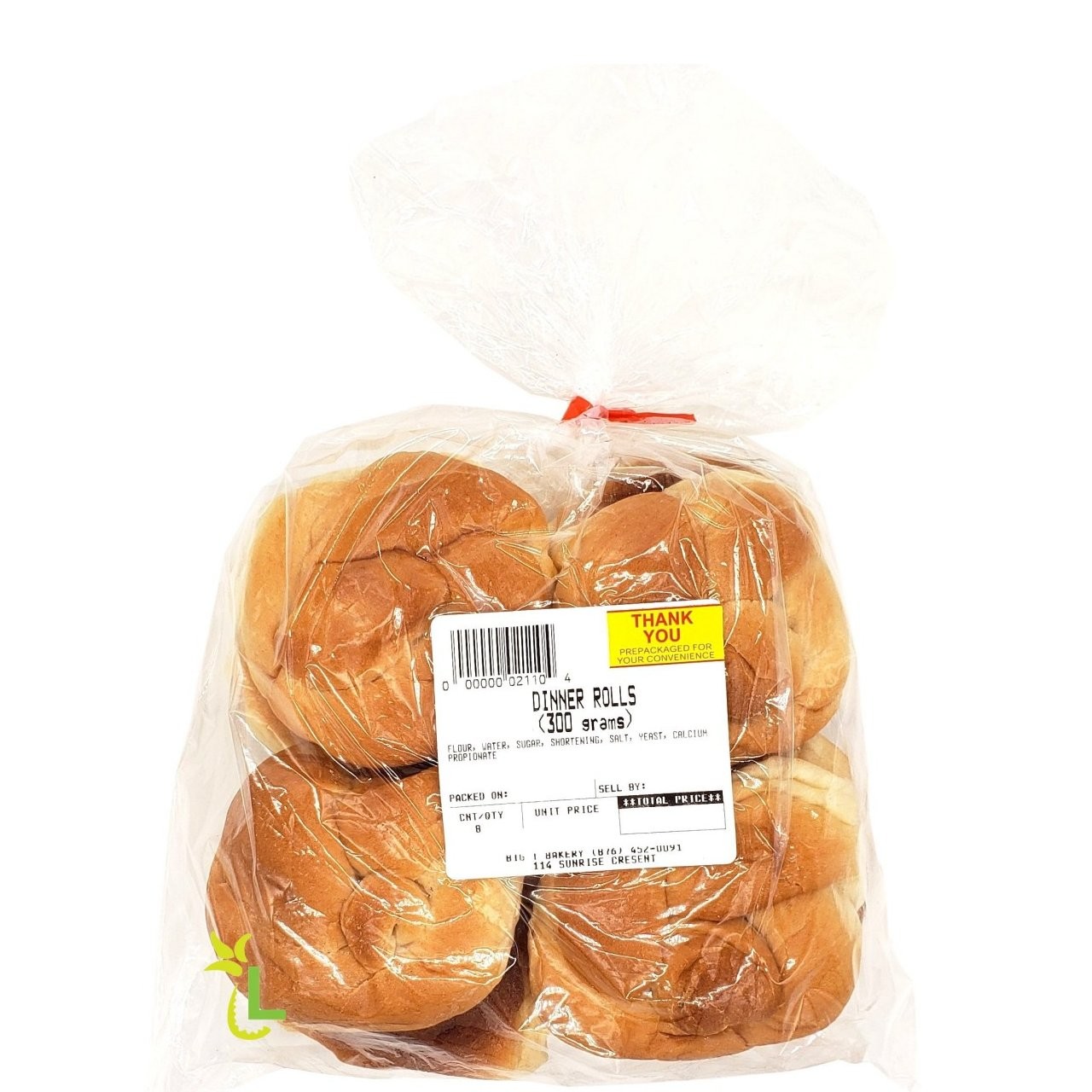 BIG T ROLLS DINNER 8ct 300g