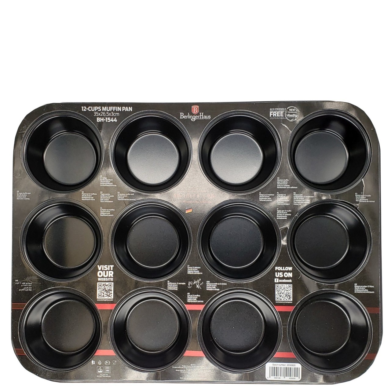 BERLINGER HAUS PAN MUFFIN 12s 1ct