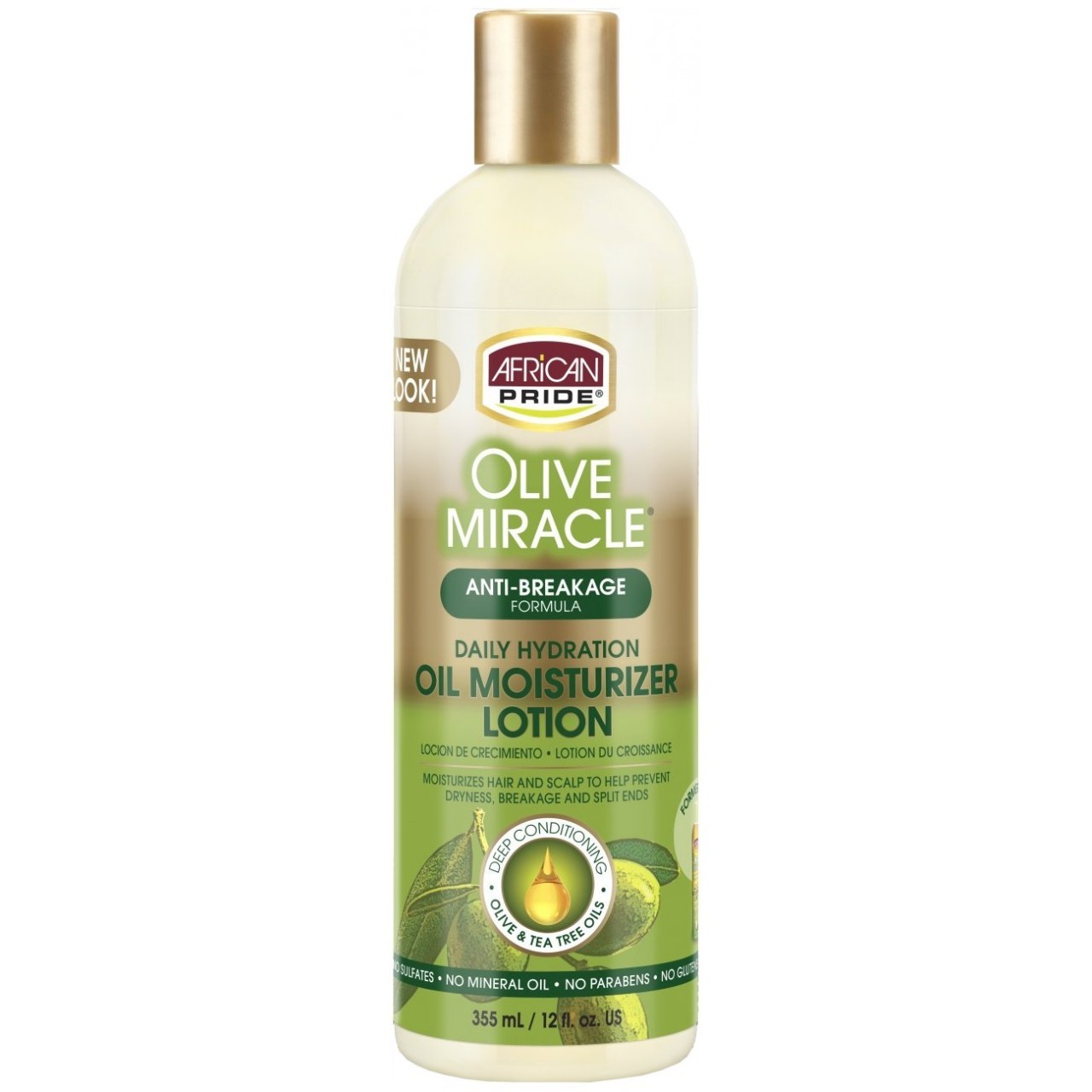 AFRICAN PRIDE OLIVE OIL MOISTURIZER 12oz
