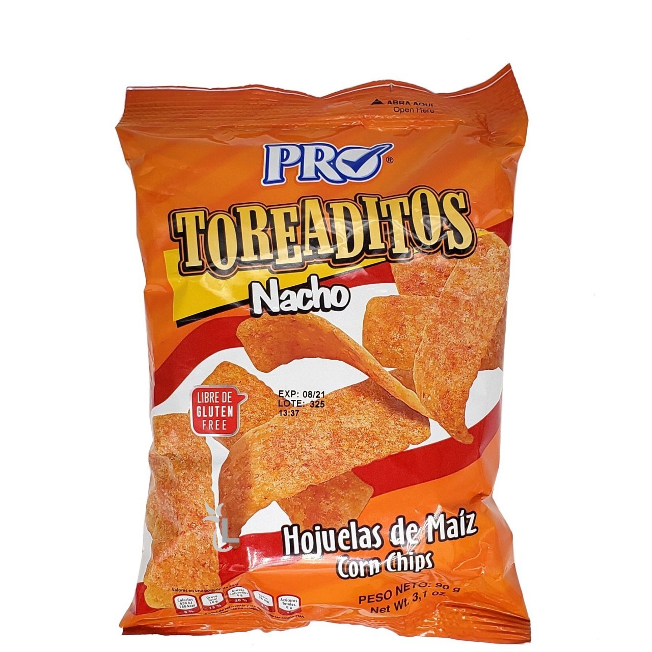 PRO TOREADITOS NACHO 90g