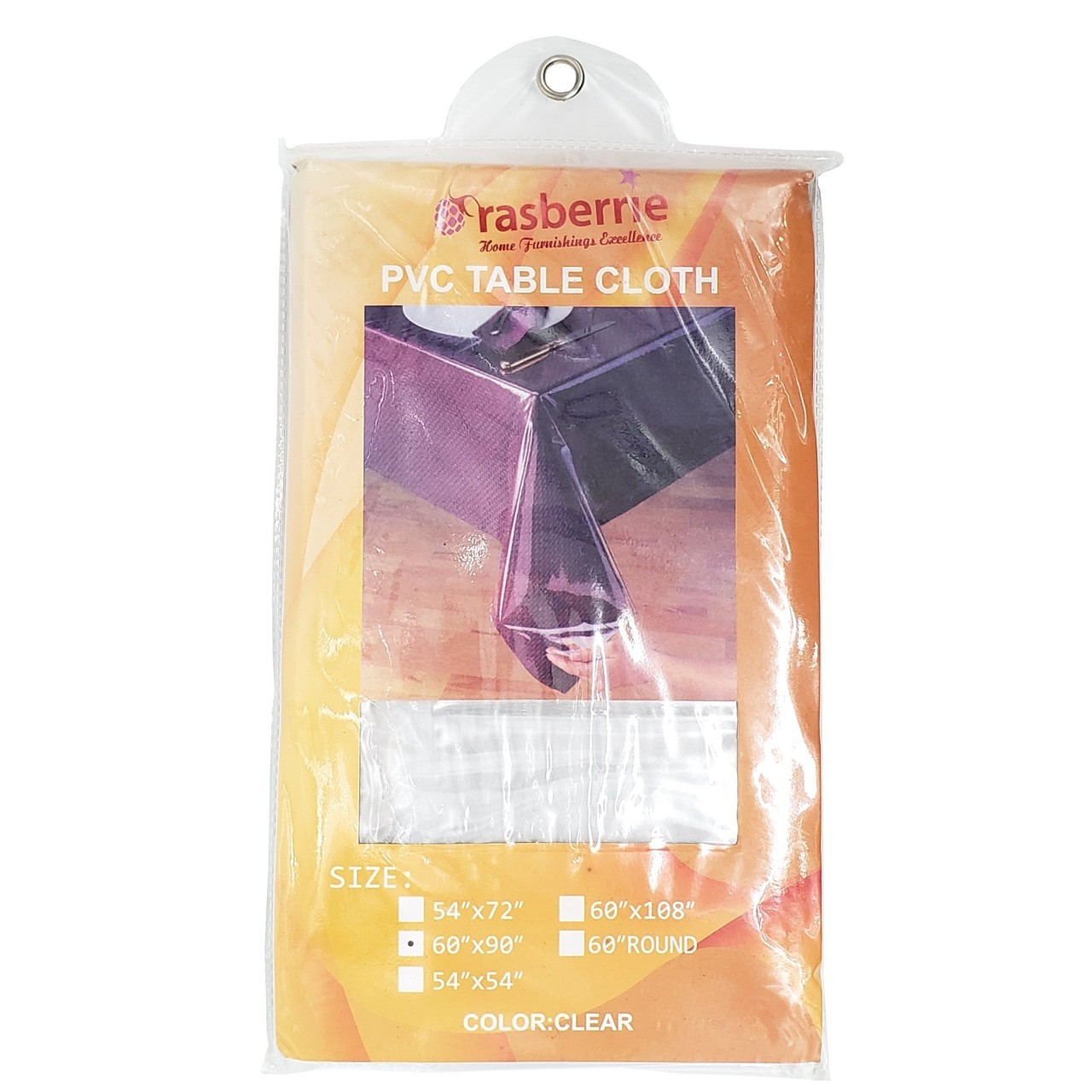 RASBERRIE PVC TABLE CLOTH 60x90