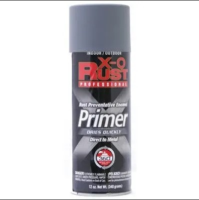 12oz. Gray Primer X-O Rust Spray Paint