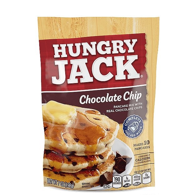 HUNGRY JACK PANCAKE CHOCOLATE CHIP 7oz