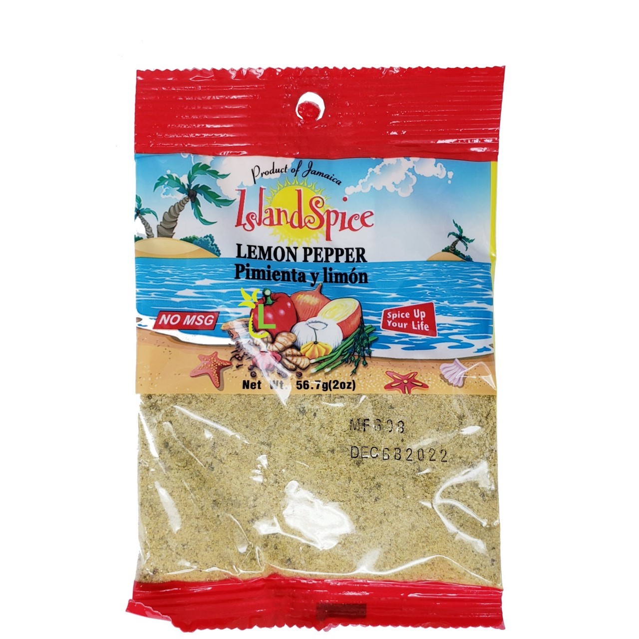 ISLAND SPICE LEMON PEPPER 2oz