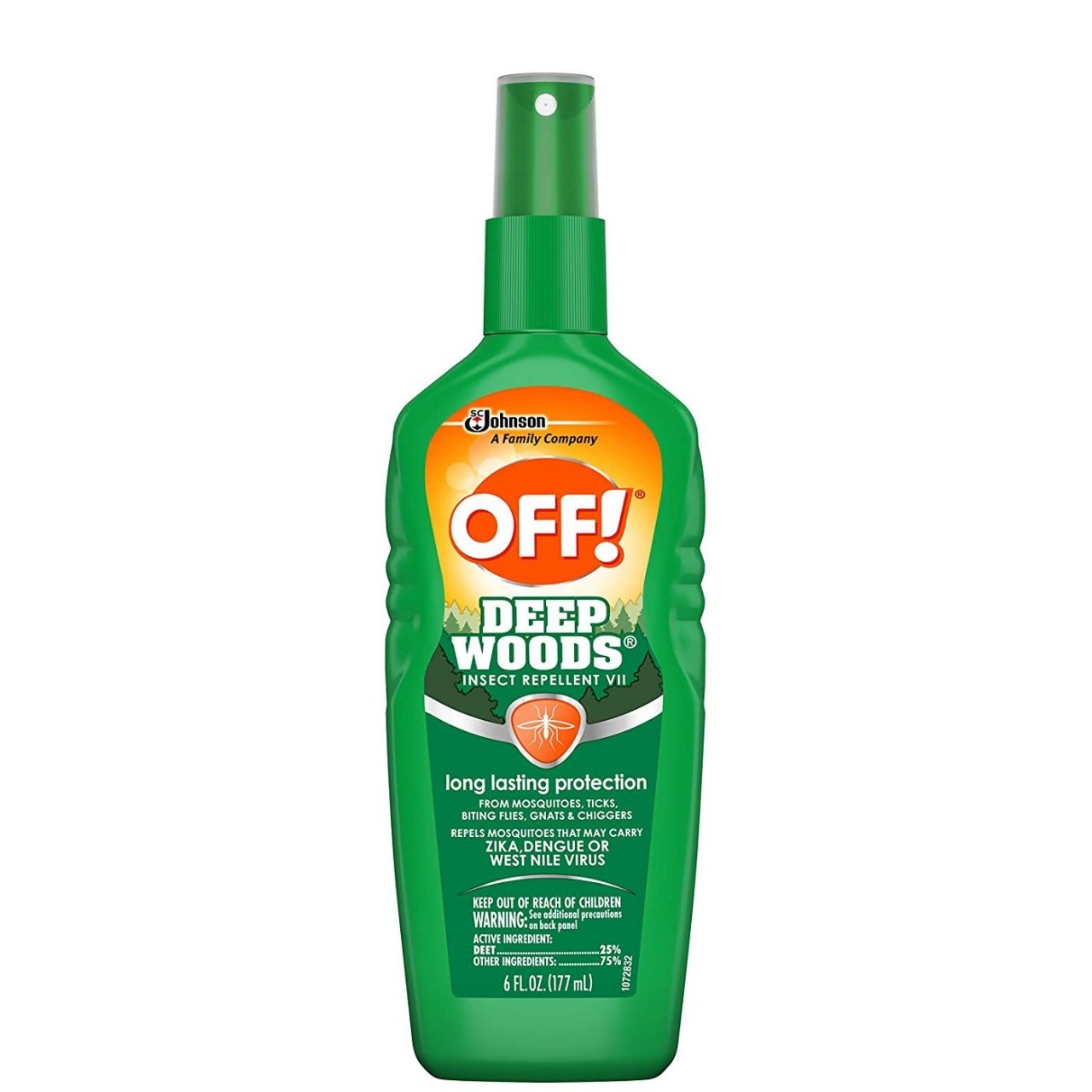 OFF! DEEP WOODS INSECT REPELLENT VII 6oz