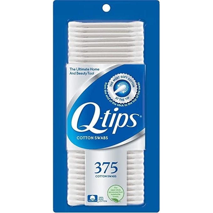 Q-TIPS COTTON SWABS 375ct