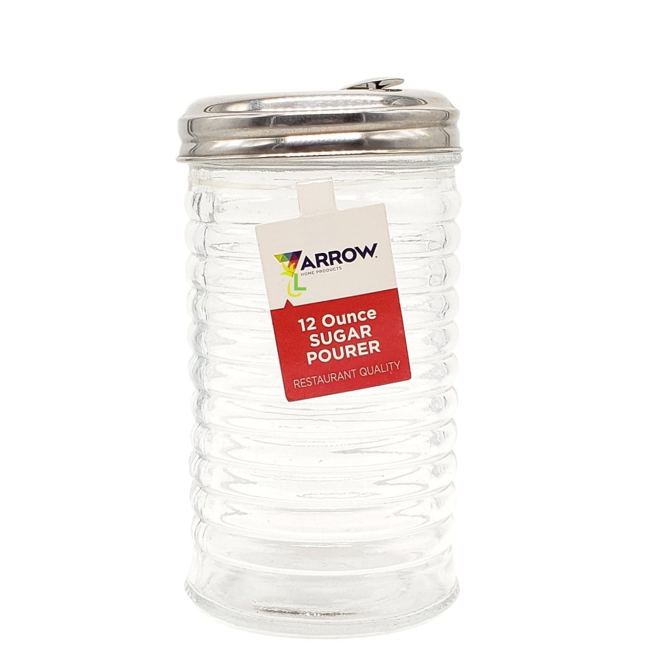 ARROW HOME GLASS SUGAR POURER 12oz