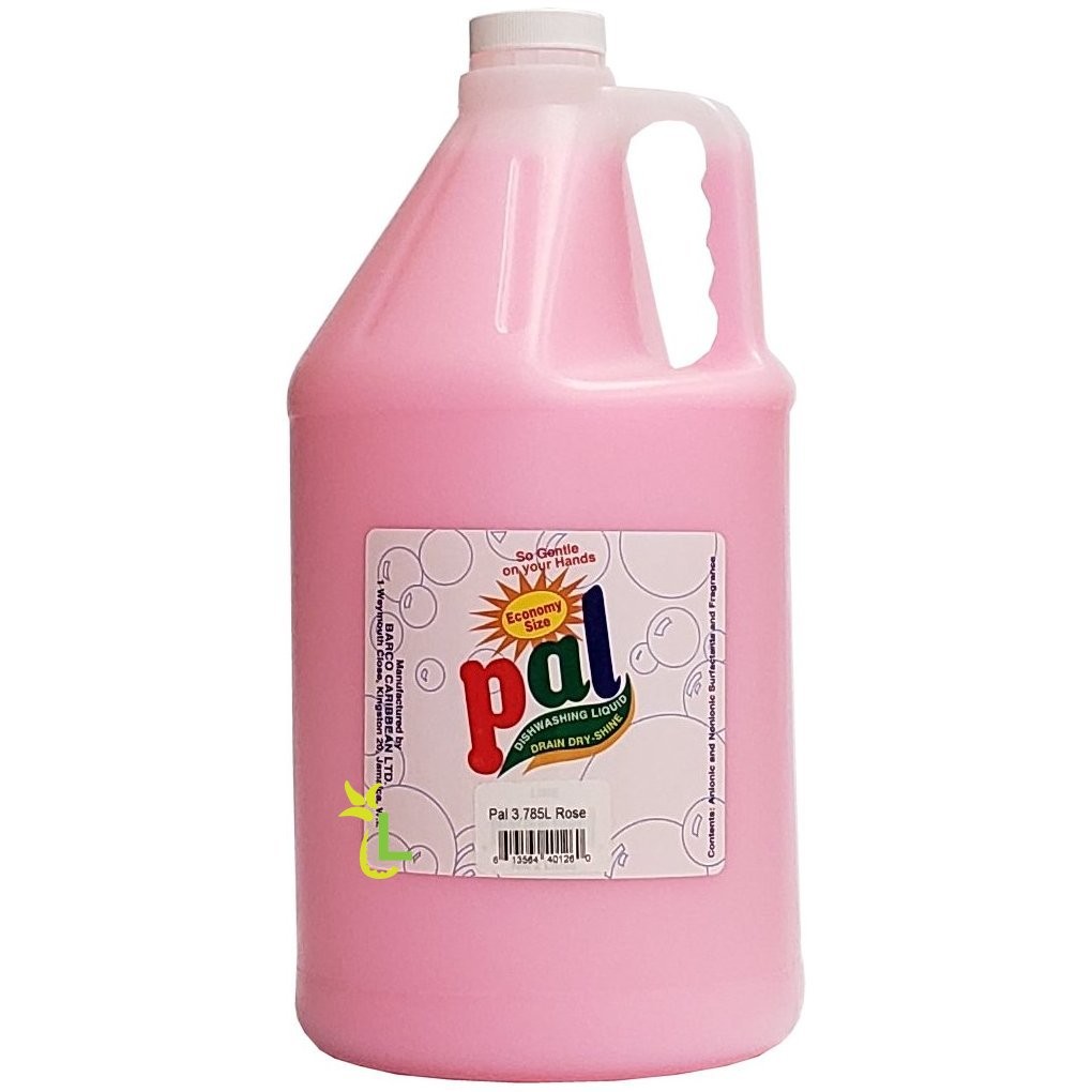 PAL DISHWASHING LIQUID ROSE 3.8L