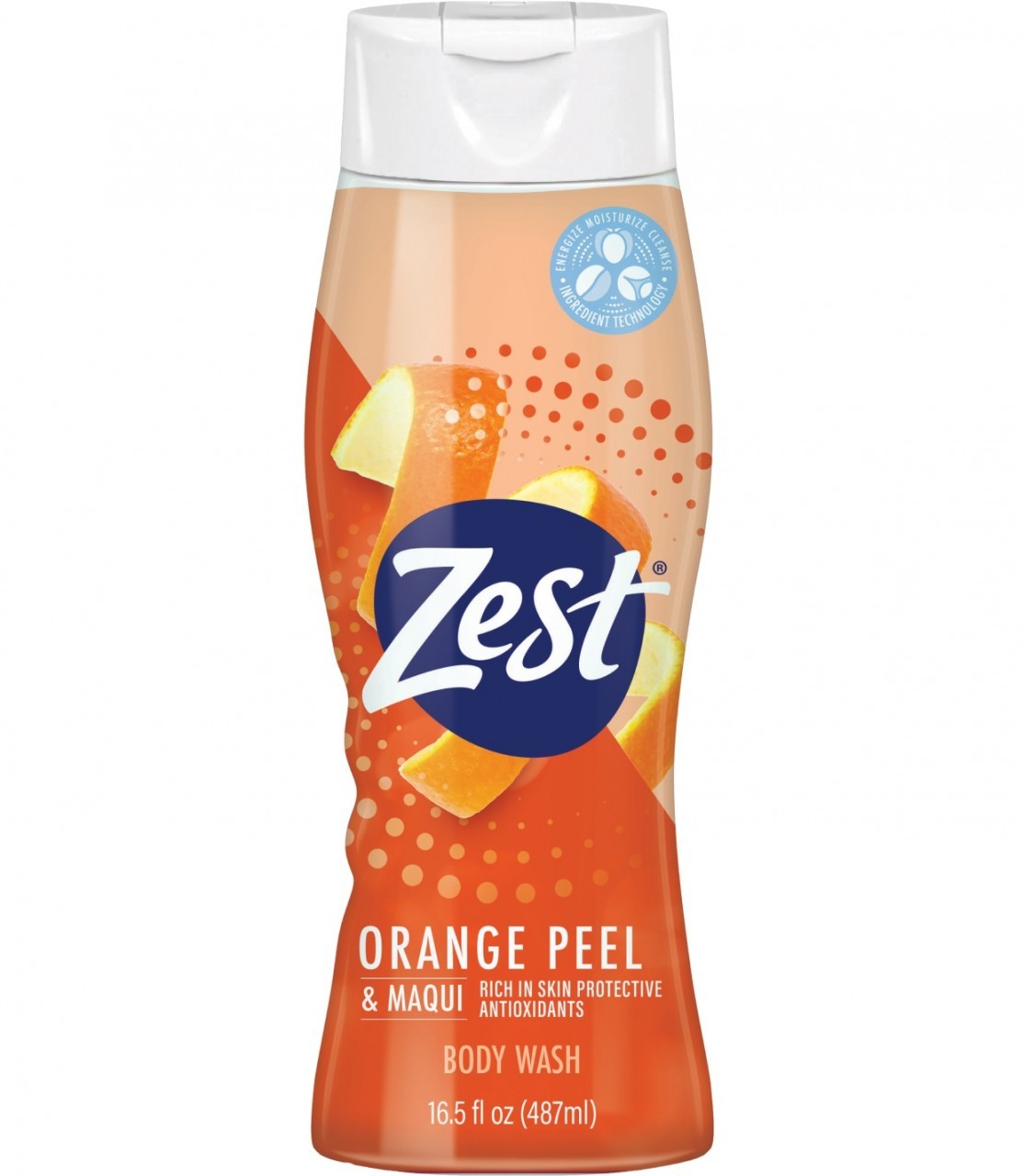 ZEST BODY WASH ORANGE PEEL 16.5oz
