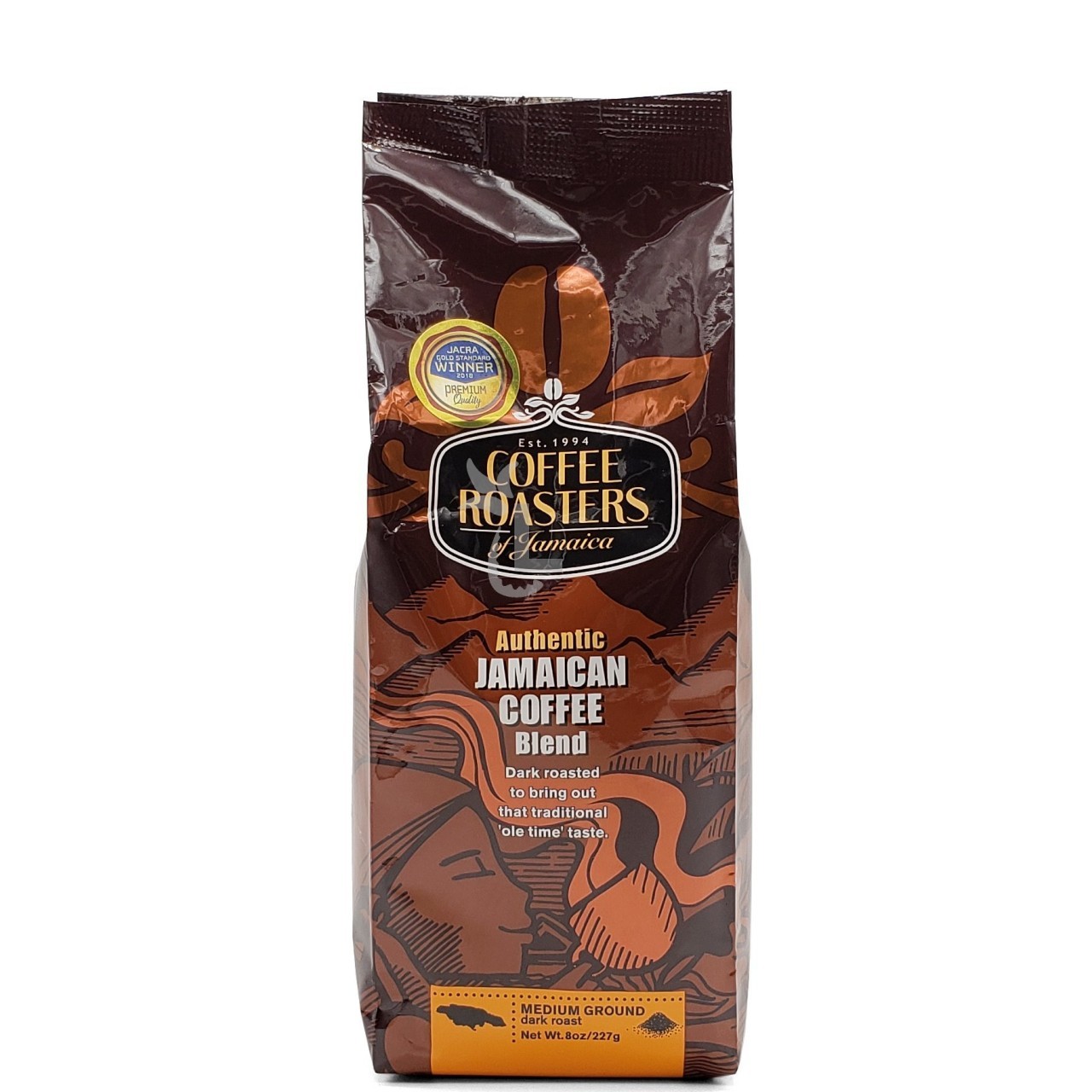 COFFEE ROASTERS JA BLEND GROUND 8oz