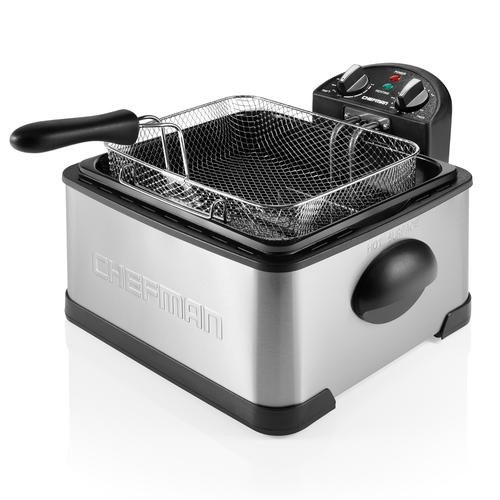 Chefman XL Stainless Steel Deep Fryer 4.5 L