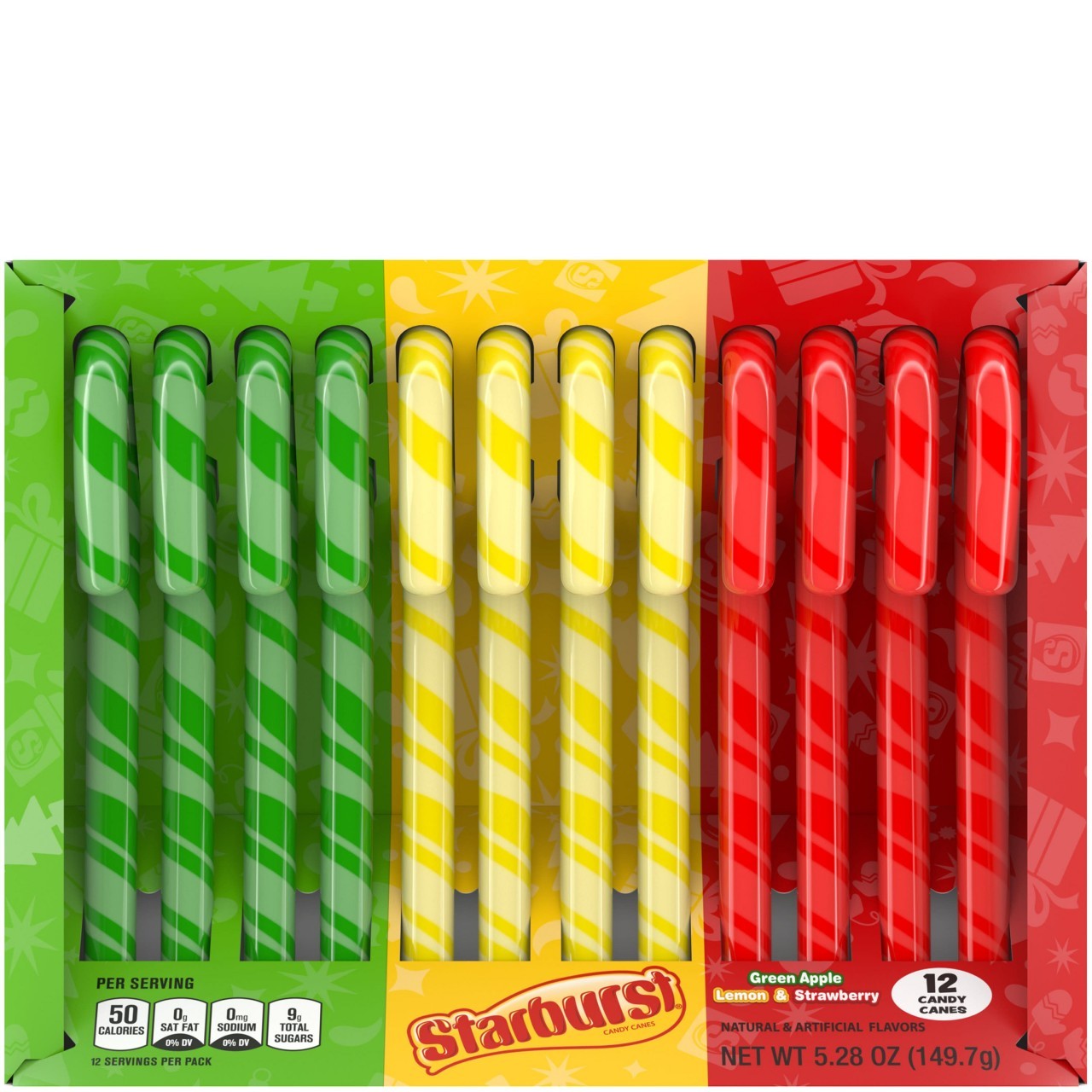 STARBURST CANDY CANE 5.3oz