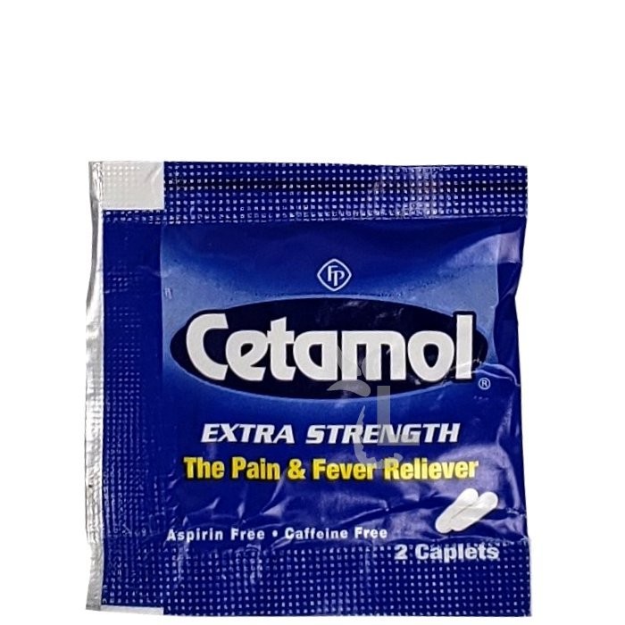 CETAMOL EXTRA STRENGTH 2s