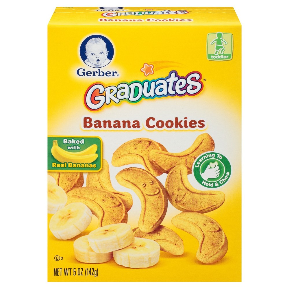 GERBER GRAD BANANA COOKIES 5oz
