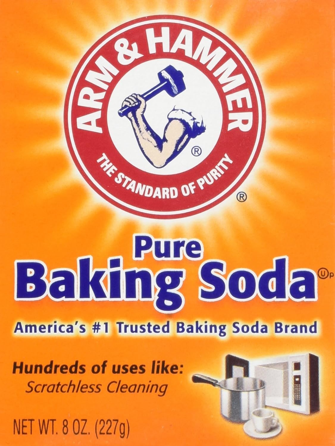 ARM & HAMMER PURE BAKING SODA 227G