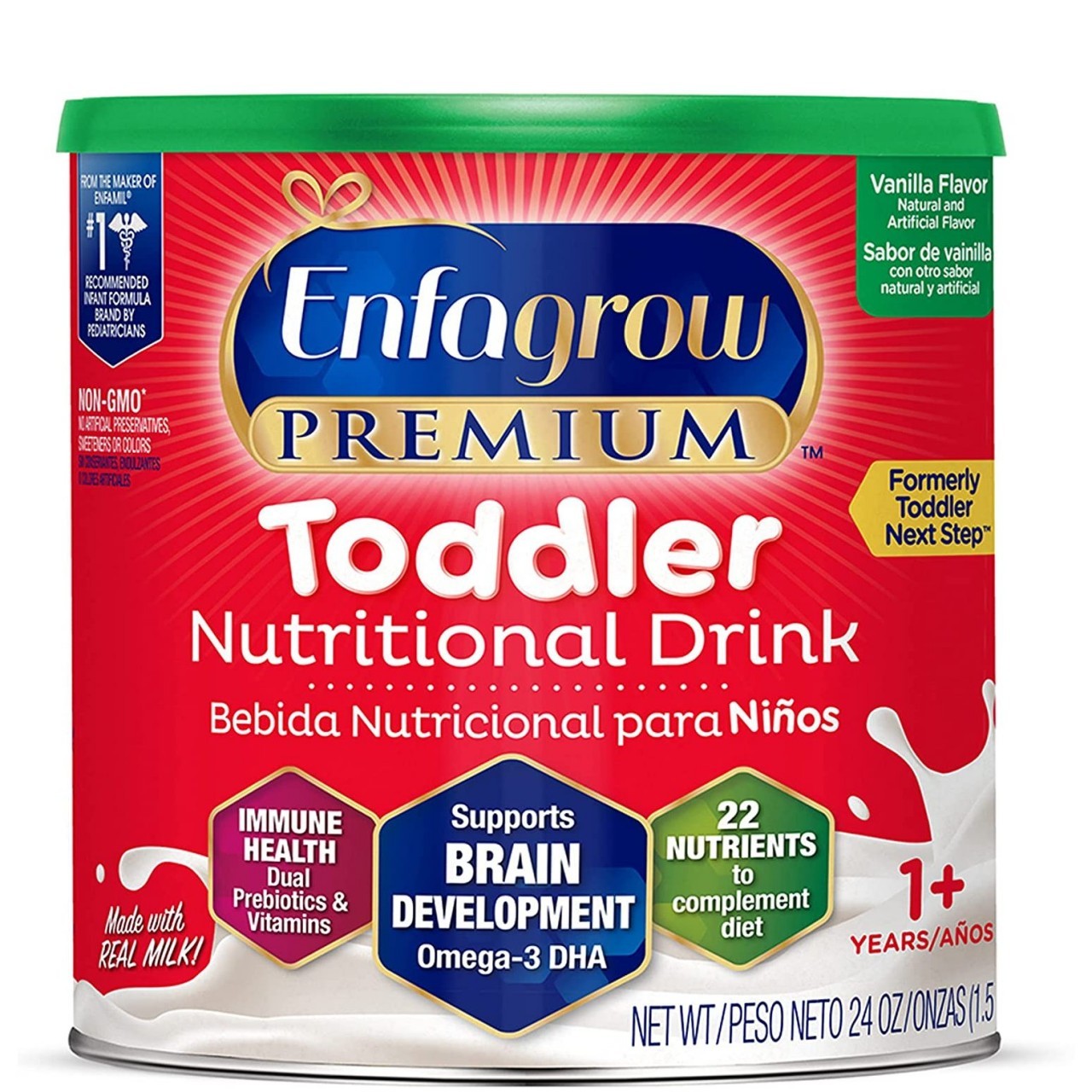 ENFAGROW TODDLER VANILLA 680g