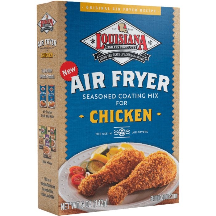 LOUISIANA AIR FRYER COATING CHICKEN 5oz