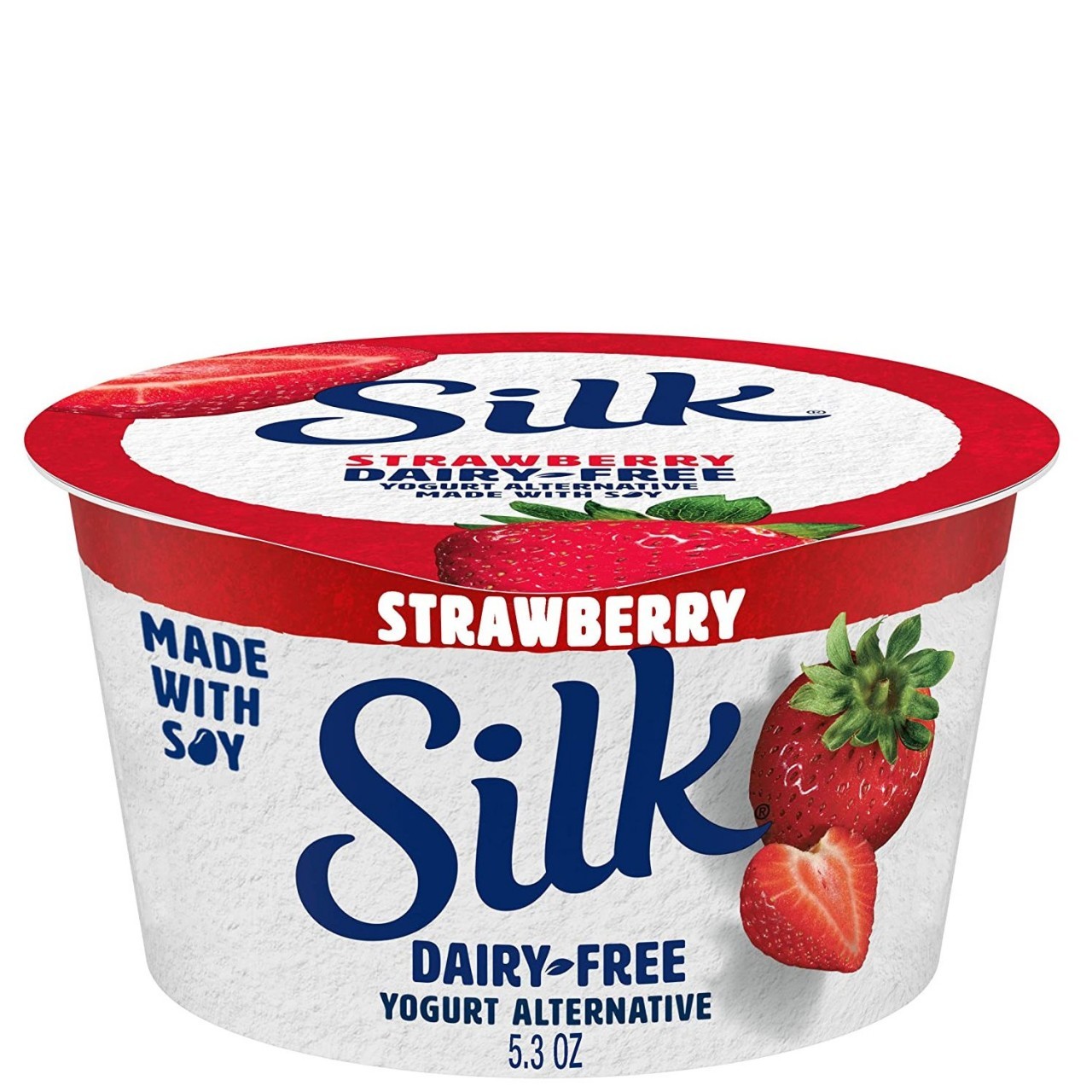 SILK YOGURT ALMOND MILK STRAWBERRY 5.3oz