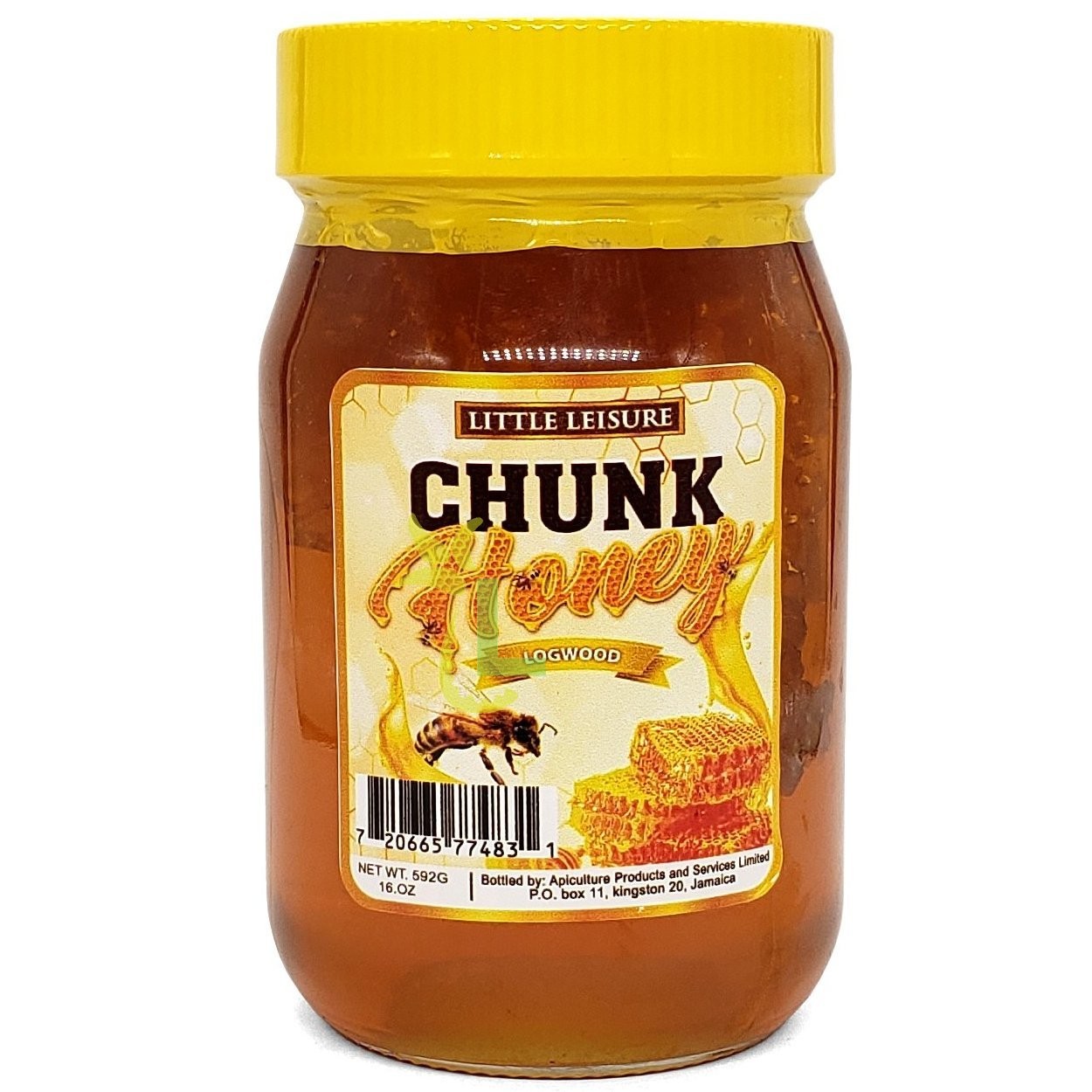 LITTLE LEISURE HONEY LOGWOOD CHUNK 16oz