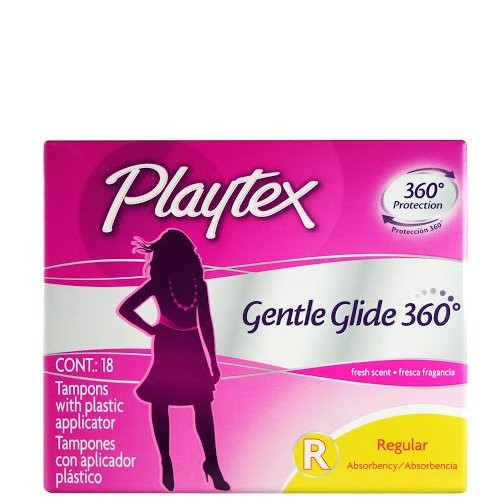 PLAYTEX TAMPON G/G REG 360 FRESH 18s