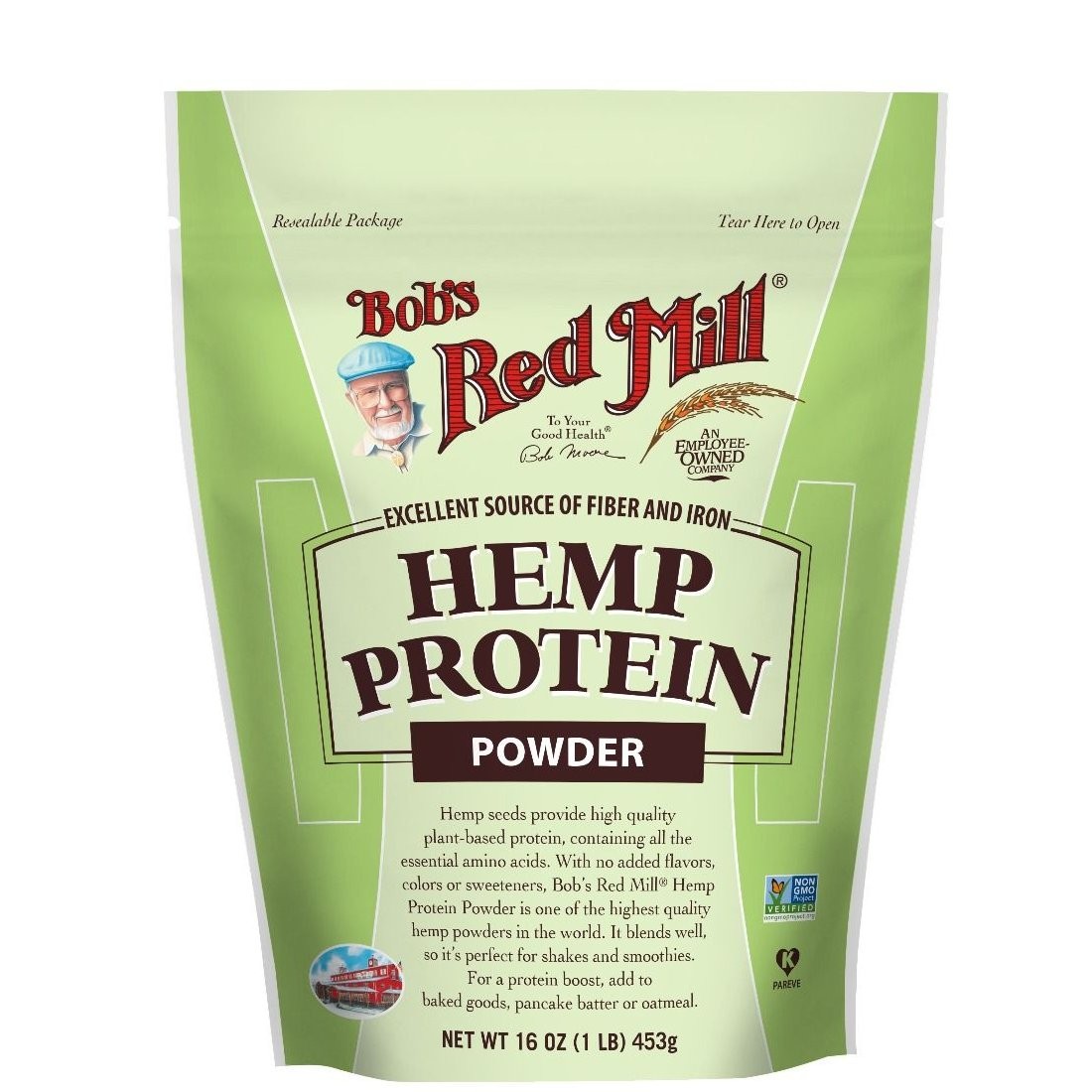 BOBS RED MILL PROTEIN POWDER HEMP 16oz