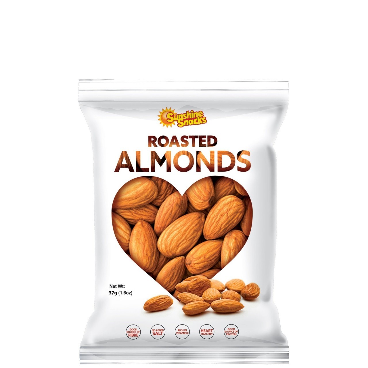 SUNSHINE ALMONDS ROASTED 45g