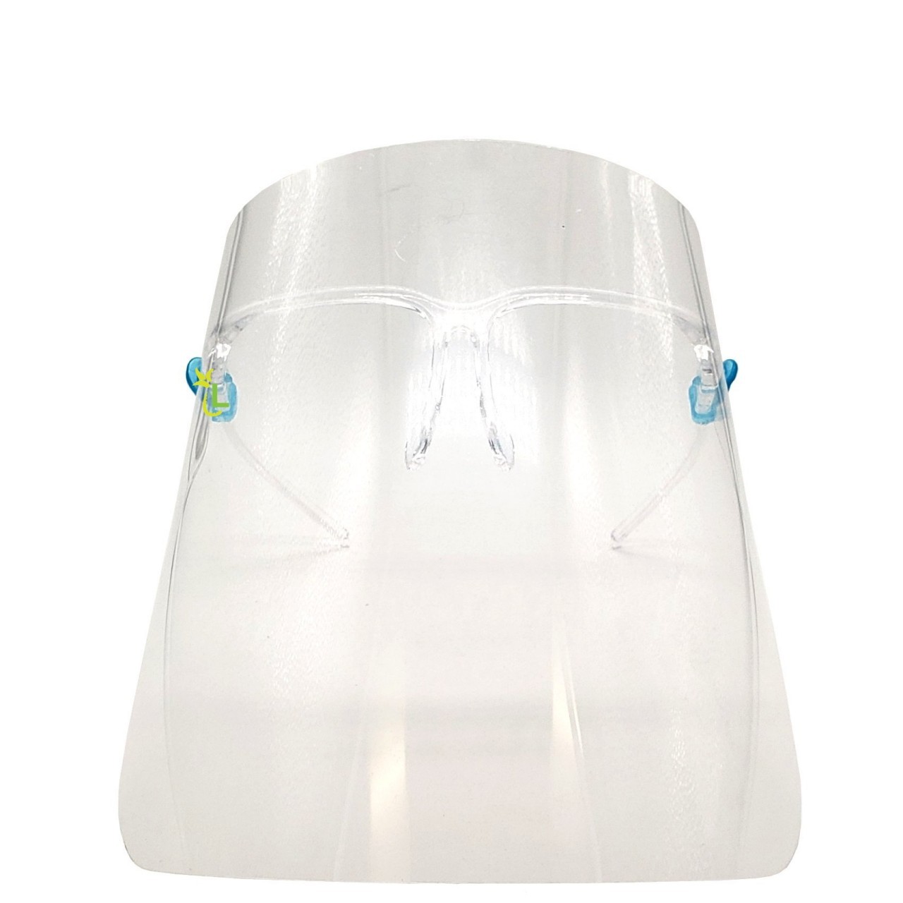 FACE SHIELD WITH GLASSES FRAME 1ct