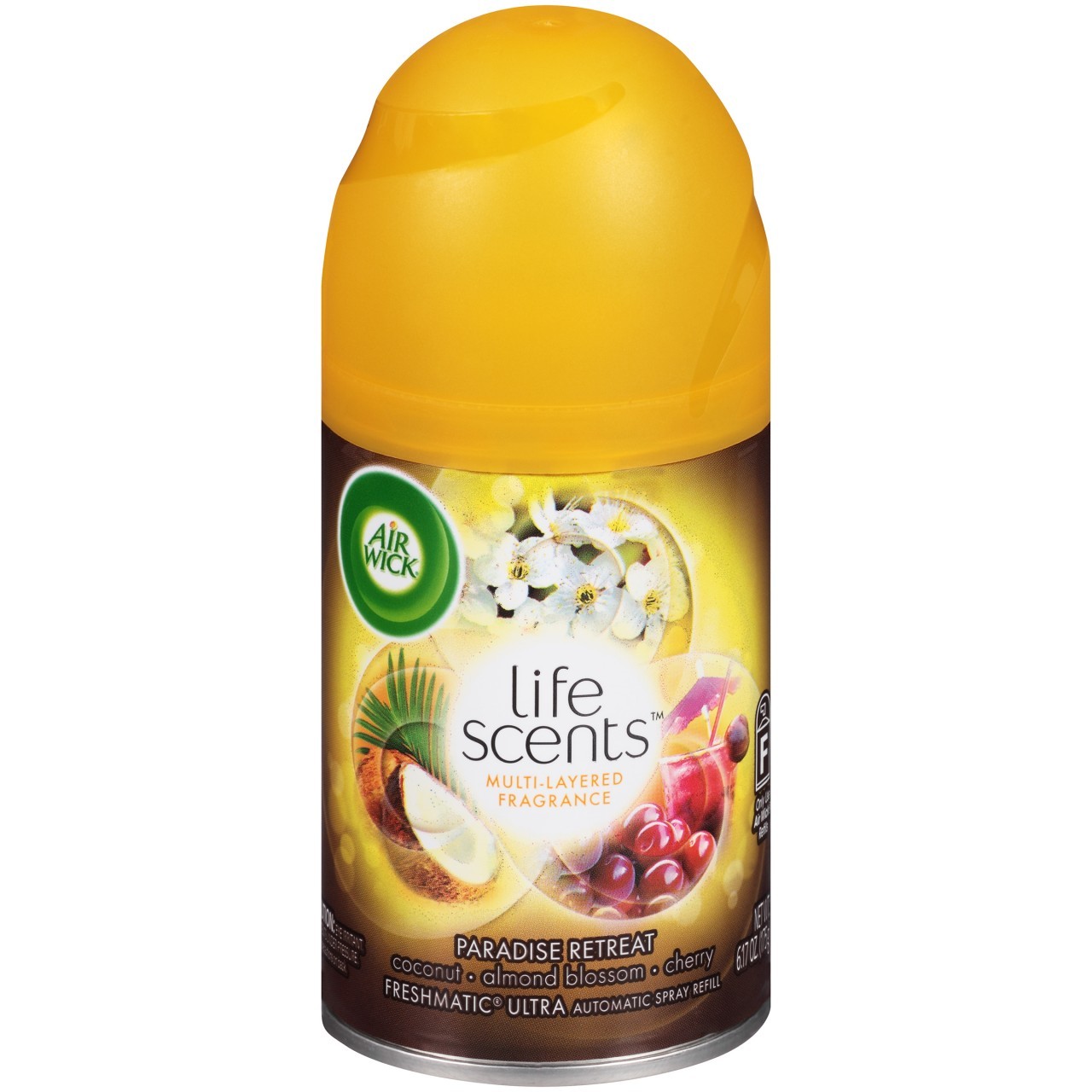 Airwick Freshmatic Ultra Automatic Spray Refill, Paradise Retreat, 6.17oz