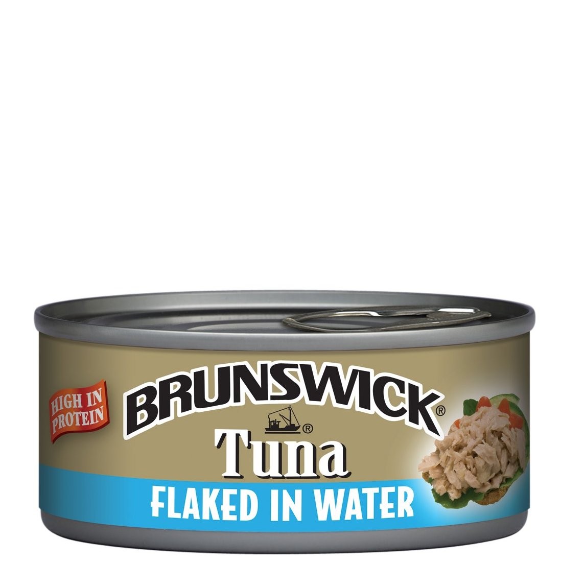 BRUNSWICK TUNA FLAKED WATER 142g